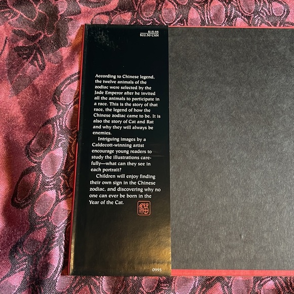 Vintage 90's Children's Book Cat and Rat: The Legend of the Chinese Zodiac 1995 - Picture 3 of 7